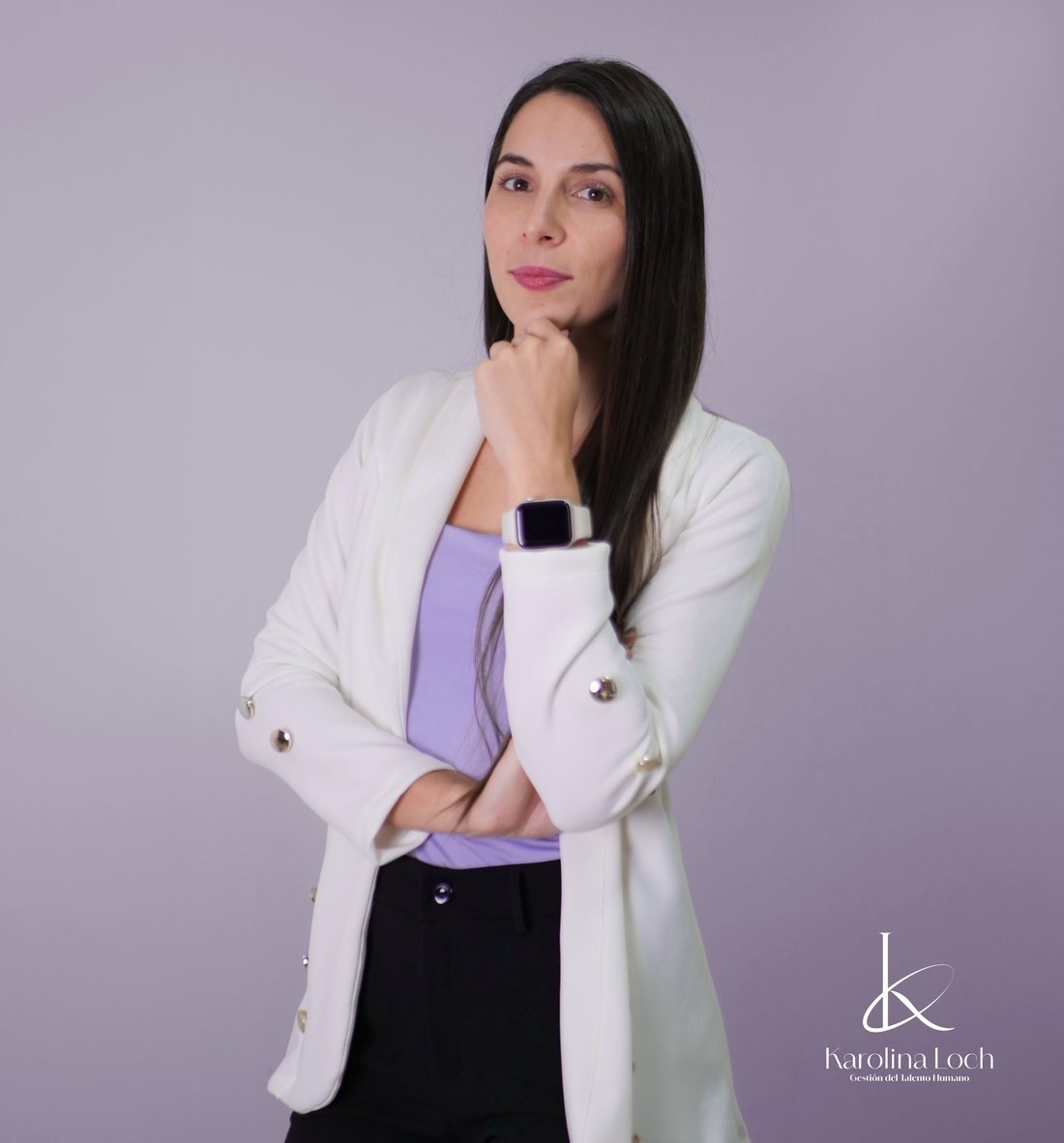 Karolina Loch en sesión de marca personal